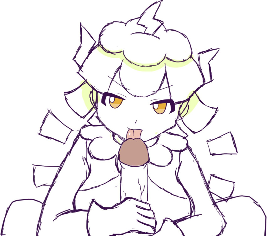 fellatio marle marle_(puyo_puyo) puyo_puyo puyo_puyo_tetris sketch tagme