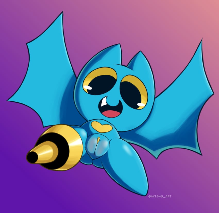 adorabat axis4s bat cartoon_network chiropteran flying looking_at_viewer mao_mao:_heroes_of_pure_heart plump_labia plump_pussy self_upload thick_ass thick_pussy thick_thighs young