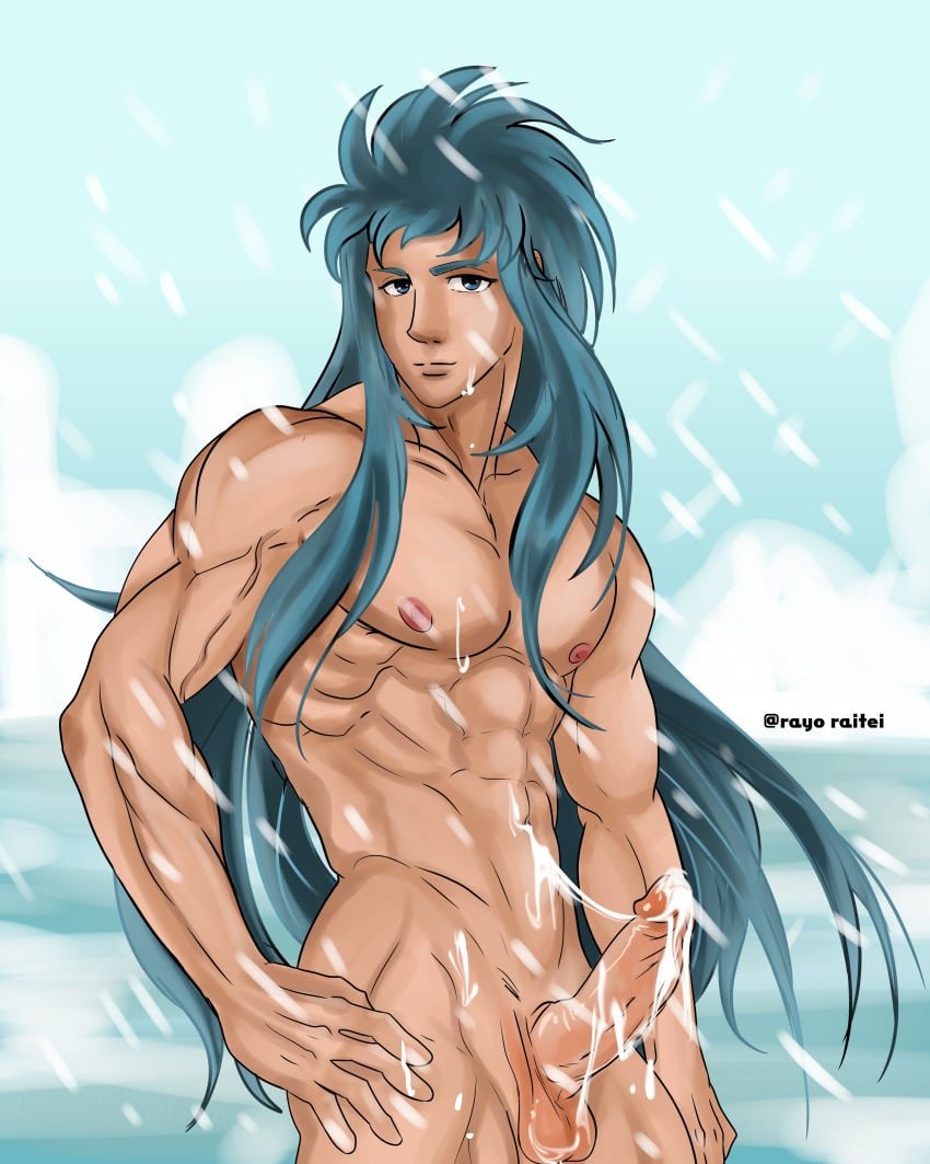 aquarius_camus bara male naed rayo_raitei saint_seiya