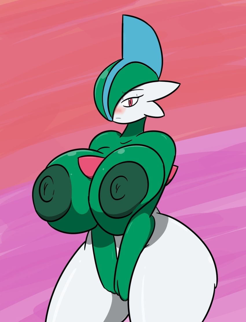 anthro female female_gallade female_only gallade gender_bender genderswap huge_breasts igphhangout pokémon_(species) pokemon pokemon_(species) rule_63 tagme