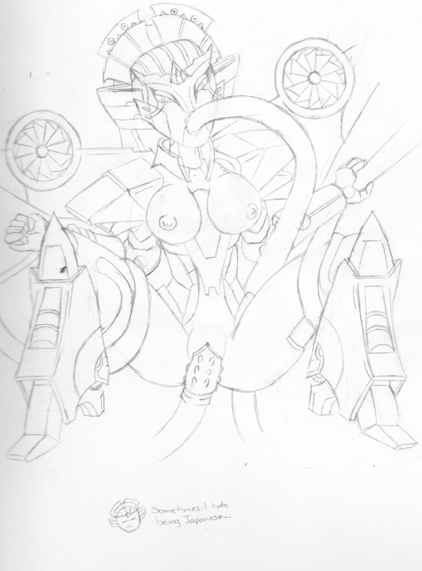 1girls alien alien_girl blowjob boobs breasts female female_only machine medium_breasts nipples nobleseven20 open_legs pussy robot_girl sketch solo solo_female tentacle tentacle_sex tits transformers uncolored vagina vaginal vaginal_penetration vaginal_sex windblade