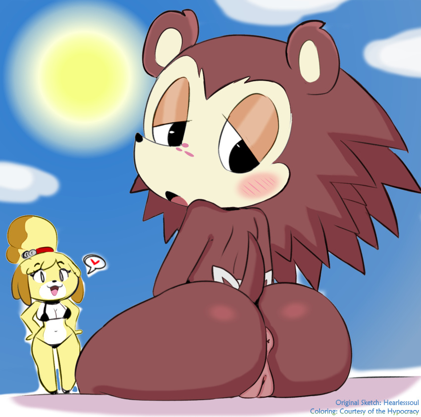 Isabelle (Animal Crossing) Rule 34 Image
