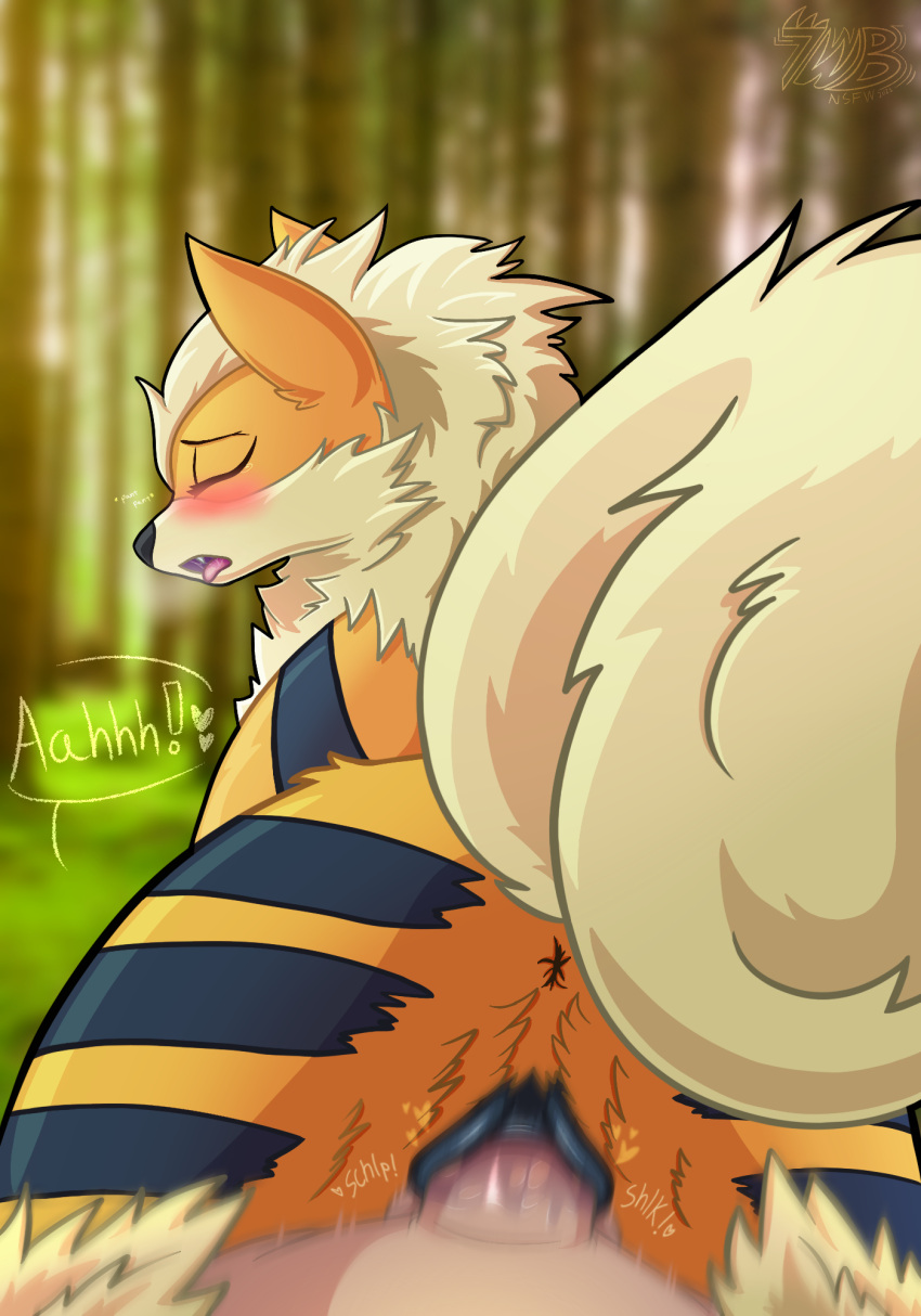 1boy 1boy1girl 1girls 2021 7hewolfboy all_fours anus arcanine ass ass_up balls big_ass big_butt big_ears big_penis black_fur blurred_background blurry_background blush canine closed_eyes dialogue eyelashes female female_pokemon/male_human feral first_person_view forest fur furry heavy_breathing huge_cock human human_on_feral humanoid_penis interspecies inviting larger_female long_ears looking_at_viewer looking_back male male_on_feral male_penetrating male_penetrating_female male_pov mammal motion_blur nintendo nude on_top orange_fur panting penetration penis pokemon pokemon_(species) pokephilia pov presenting presenting_hindquarters presenting_pussy pussy pussy_juice raised_tail reverse_cowgirl_position sex size_difference smaller_male solo_focus straight tail testicles thick_thighs vaginal_penetration wide_hips wince zoophilia