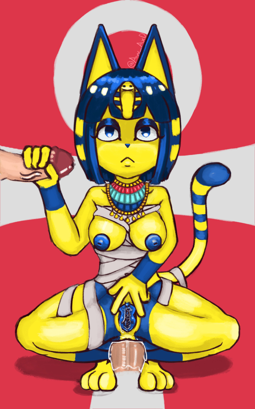2021 anal_sex animal_crossing ankha blue_pussy bored bored_sex breasts cat_ears cat_tail catgirl disinterested disinterested_sex elawaxd emotionless emotionless_sex female handjob jerkingoff masturbation nintendo nipples penis pussy pussy_juice sex thick_thighs thighs unamused unamused_sex unenthusiastic unenthusiastic_handjob unenthusiastic_sex yellow_fur