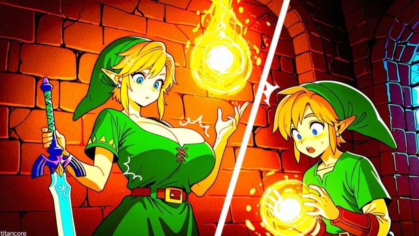 Link (Legend Of Zelda) Rule 34 Image