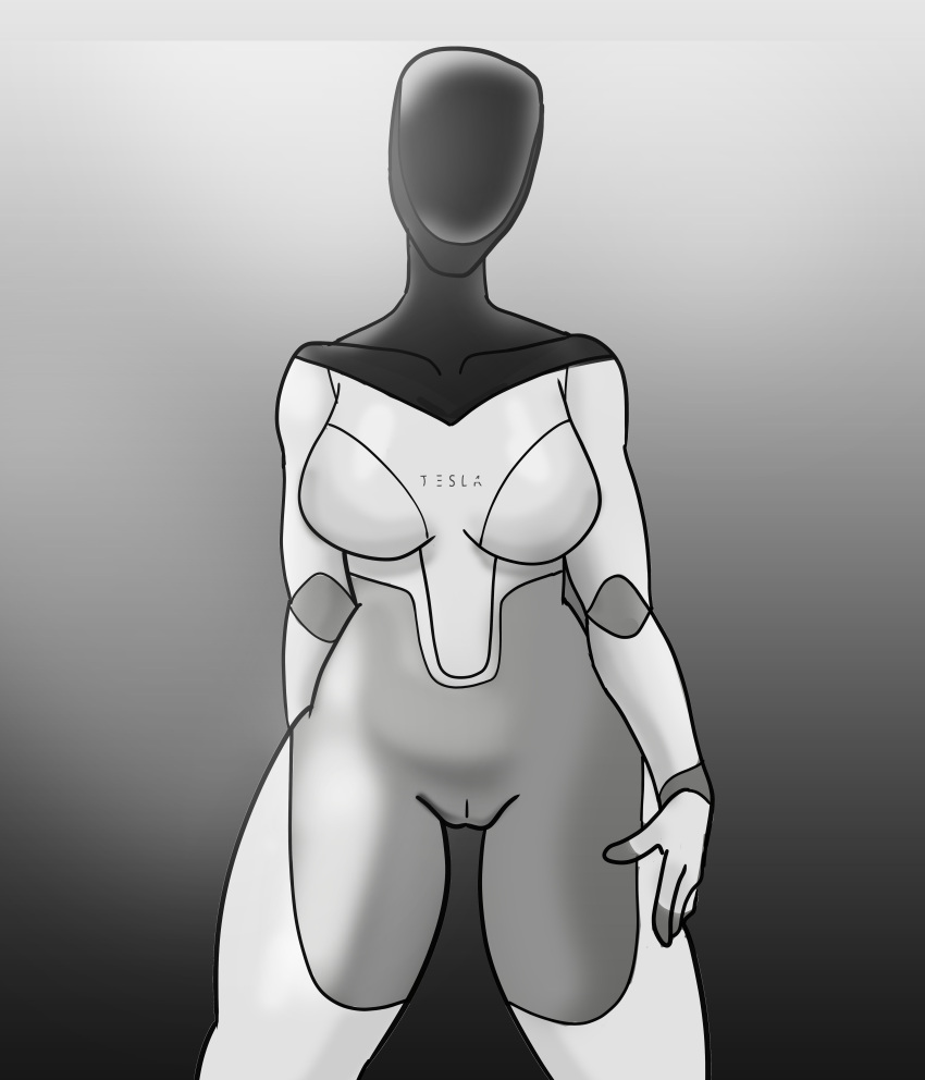 binkykun robot robot_girl teslabot