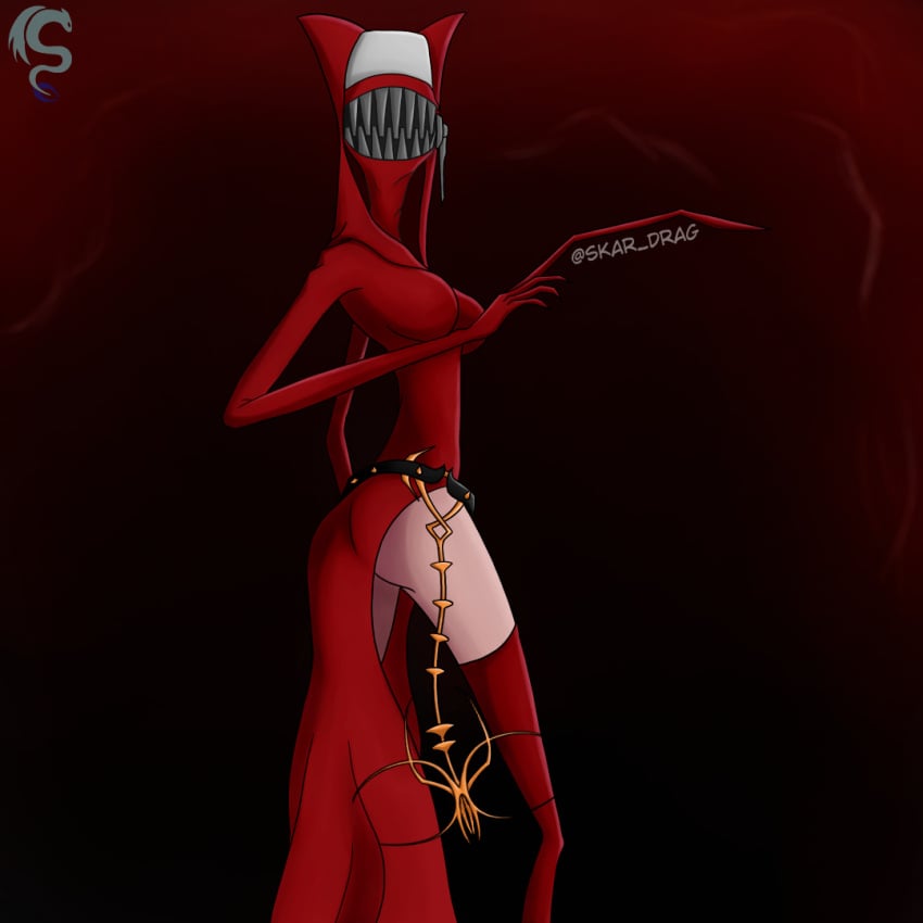 ass battle_nun boots brutal_legend demon demon_girl demon_humanoid demon_nun demons female game games heavy_metal hell high highleg long long_body long_legs metal nun nun_outfit red_clothes rock socks thighs video_games