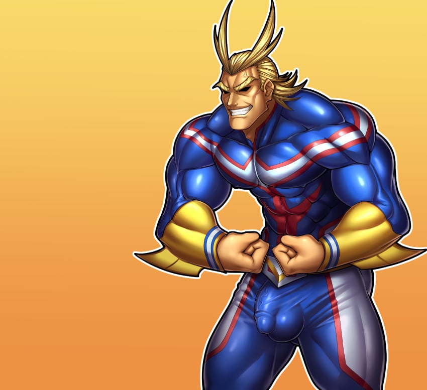 abs all_might bara biceps big_muscles big_penis blonde_hair bodybuilder energy_camdy flexing huge_cock huge_muscles human male male_focus male_only masturbation muscle muscles muscular muscular_arms muscular_back muscular_legs muscular_male muscular_thighs my_hero_academia nipples pecs solo solo_male tight_clothing toshinori_yagi veins veiny_muscles veiny_penis 種