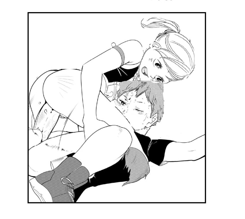 1boy haikyuu!! sex shoyo_hinata straight vaginal_penetration yachi_hitoka