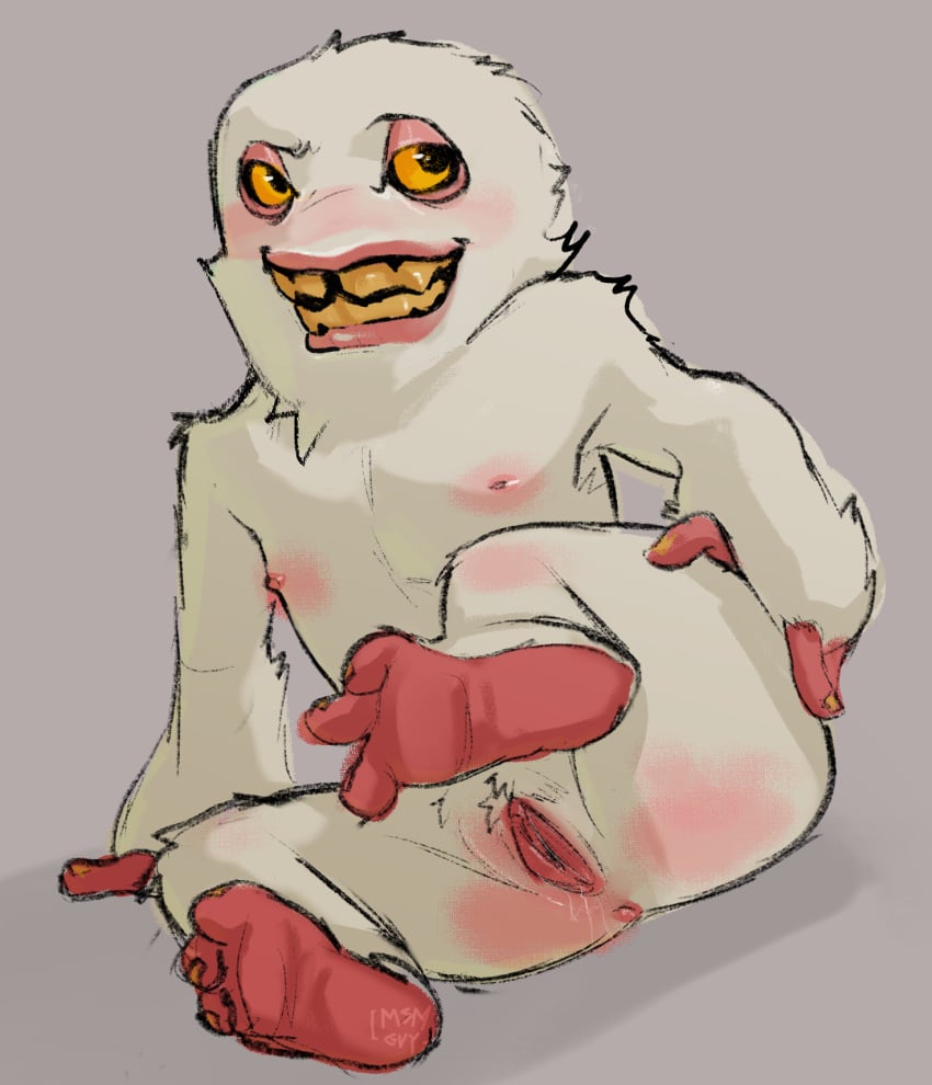 Mammott (Big Blue Bubble) Rule 34 Image