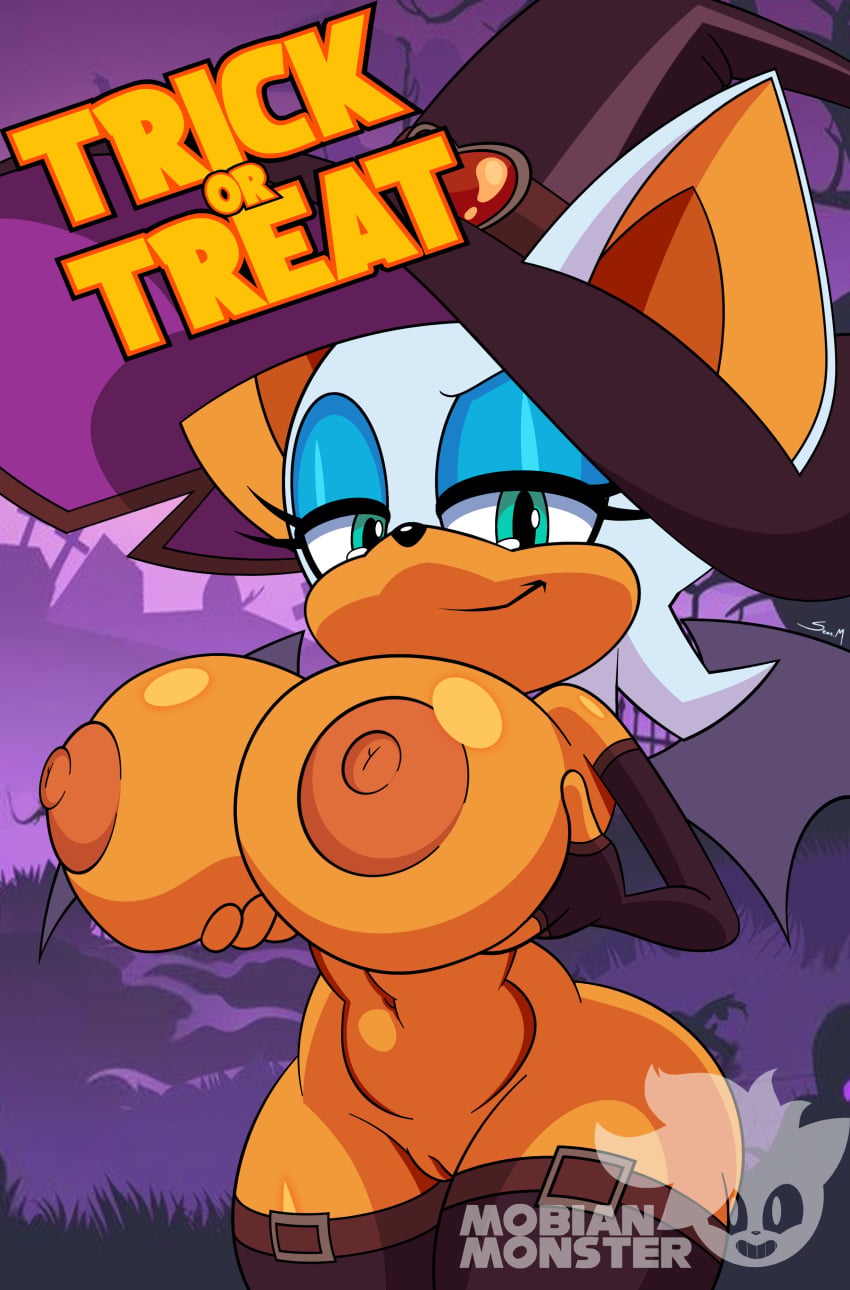 Rouge The Bat (Halloween) Rule 34 Image