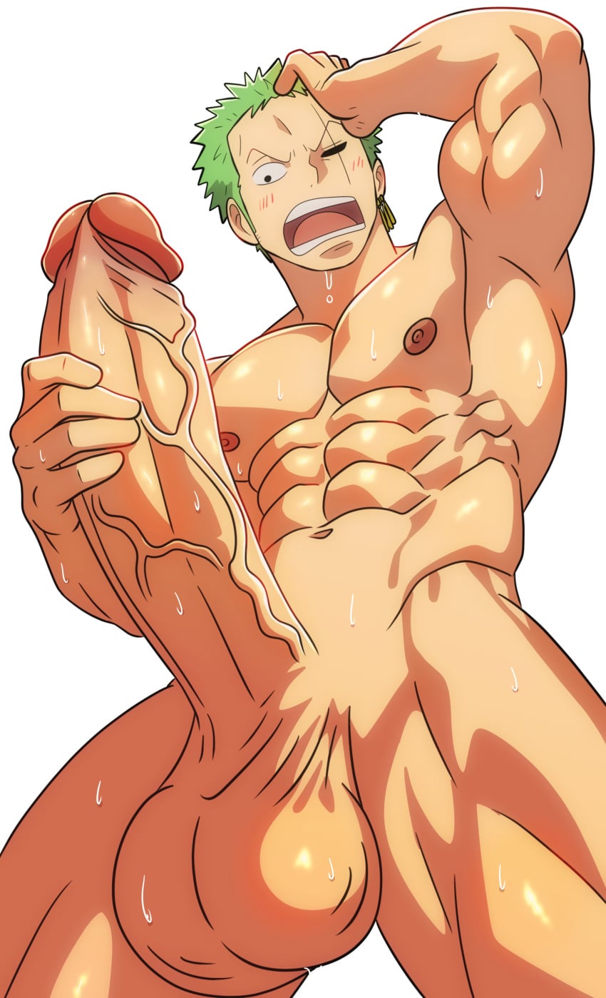 Roronoa Zoro (One Piece) Rule 34 Image
