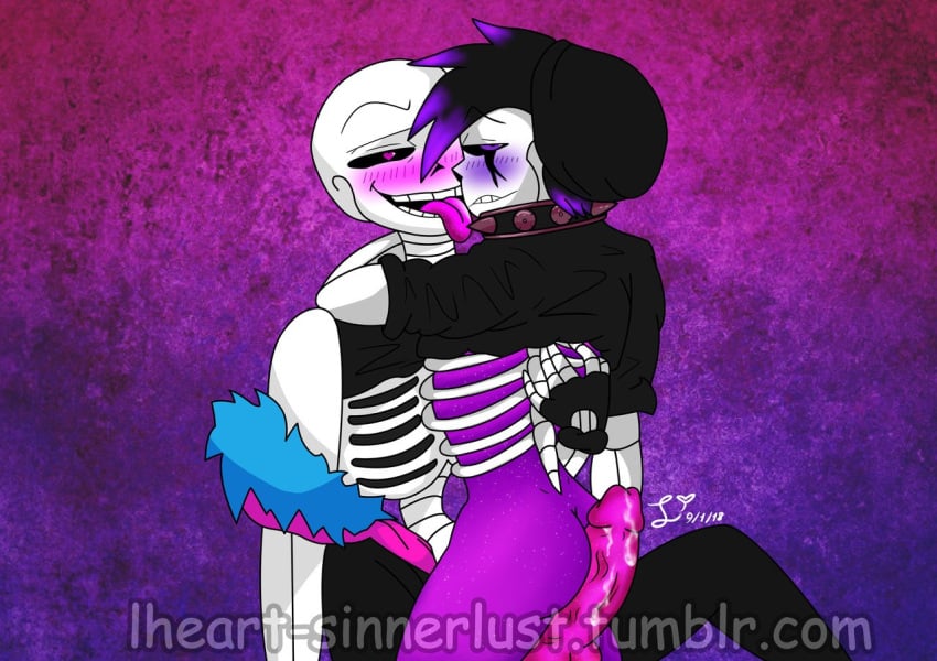 lheart-sinnerlust sans skeleton tagme underlust underlust_sans undertail undertale