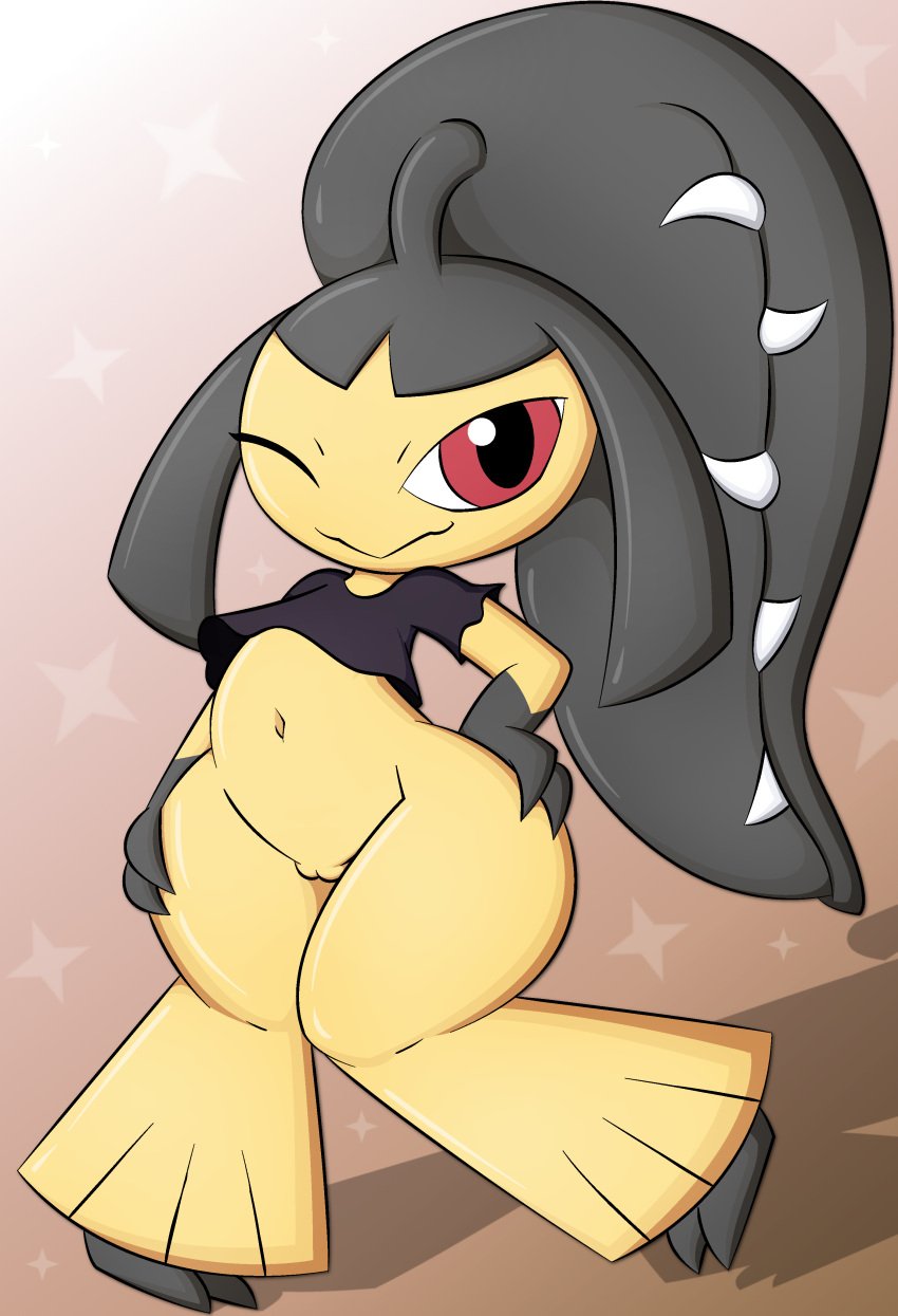 alternate_version_available mawile nintendo no_humans pokemon pokemon_(species) tagme wide_hips zinzoa