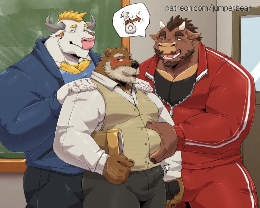 bara barazoku bear chubby_anthro chubby_male imminent_sex jumperbear ursid