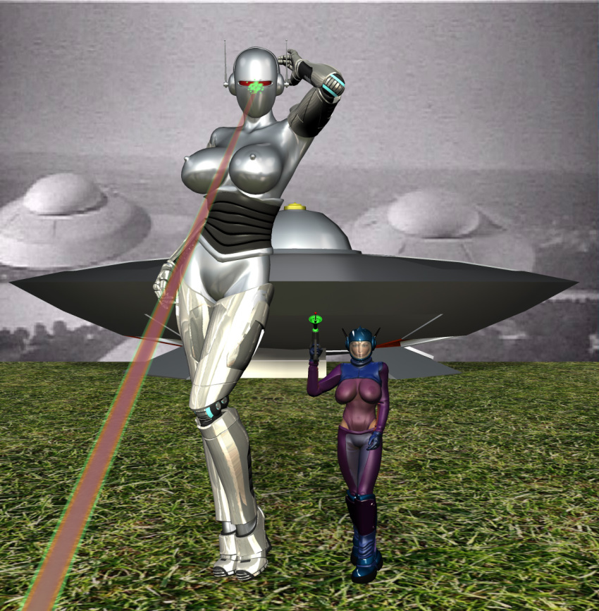 color female female_only front_view gort klaatu multiple_females multiple_girls rule_63 tagme the_day_the_earth_stood_still