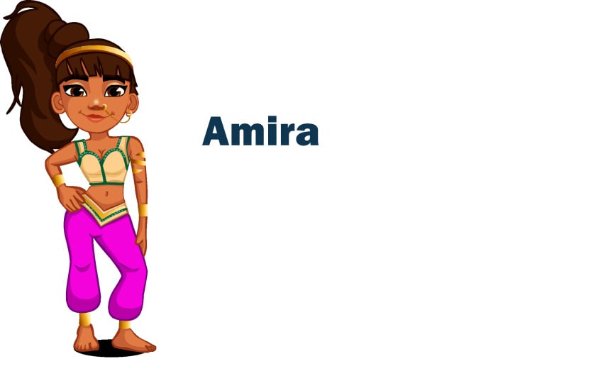 amira_(subway_surfers) color colored gif subway_surfers tagme wonderelagon