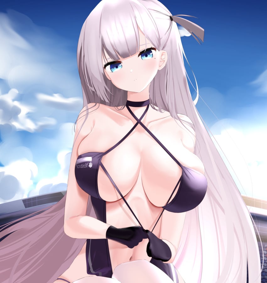 azur_lane big_breasts nicorima shoukaku_(azur_lane) shoukaku_(sororal_wings)_(azur_lane) tagme