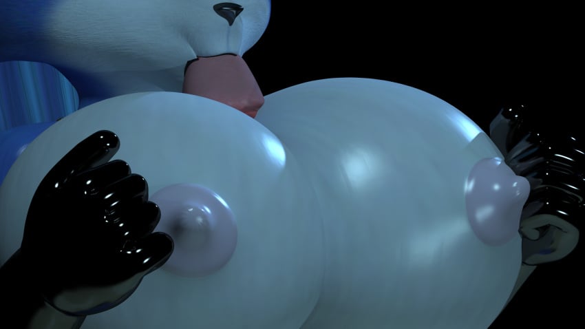 3d anthro big_breasts breasts canid canine clothed clothing fellatio female fox hi_res krystal latex mammal nintendo oral penile rubber sex solo star_fox themeshow101 topless topless_female video_games