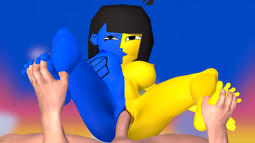 3d ena feet grabbing_own_breast holding_feet nambus source_filmmaker vaginal_penetration