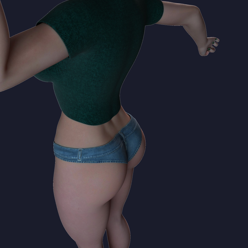 3d 3d_(artwork) aunt aunt_cass big_ass big_butt big_hero_6 blender cass_hamada figure marvel mgsnak239 my_crush panties