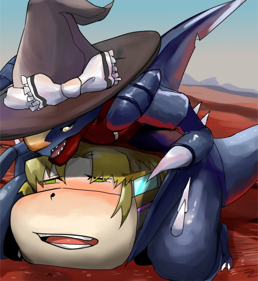 anonymous_artist black_clothing black_hat black_headwear blonde_hair blush car clothing cookie_(touhou) desert dragons_fucking_cars dragons_having_sex_with_cars duo female focus_(cookie) garchomp green_eyes hair hat hat_bow headgear headwear interspecies joker_(cookie) living_car living_machine living_vehicle machine male male/female mizuhashi_parsee nintendo outside pokémon_(species) pokemon pokemon_(species) pokemon_dppt touhou vehicle video_games what white_bow windshield_eyes witch_hat