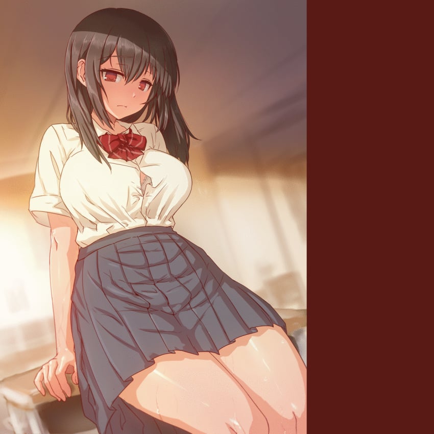 1futa ahe_gao animated areolae aya_(thon2hk) balls balls_under_clothes big_penis blush bottomless_skirt breasts cleavage clothed clothing cum cum_drip cumshot ejaculation erection erection_under_clothes erection_under_skirt futa_focus futa_only futanari futasub hands-free handsfree_ejaculation horny huge_balls human intersex large_breasts large_penis light-skinned_futanari light_skin mostly_clothed nipples orgasm pale_skin penis penis_bulge penis_piercing penis_under_clothes penis_under_skirt sagging_balls skirt skirt_lift solo_focus tenting testicles testicles_clench upskirt