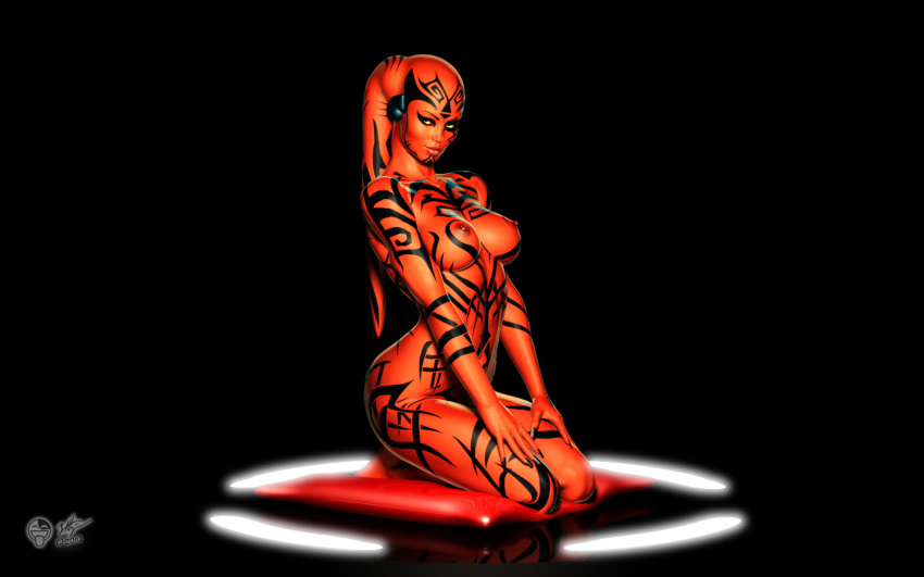 3d alien darth_hell darth_talon red_skin sith star_wars star_wars:_legacy tattoo twi'lek