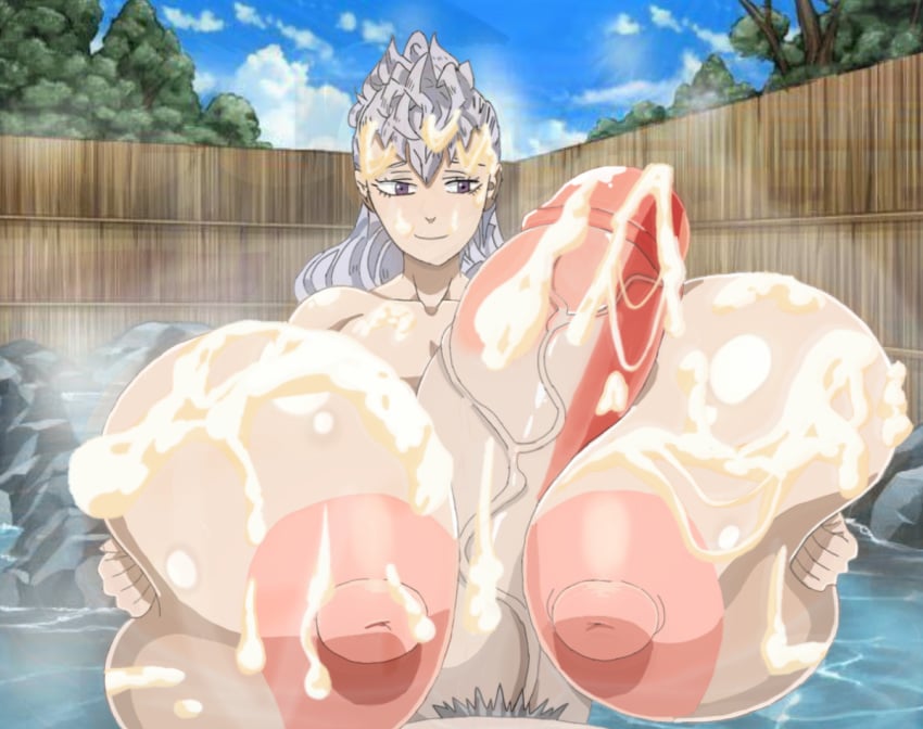 1boy 1girls alternate_breast_size asta_(black_clover) big_breasts big_penis black_clover breast_squeeze breasts cum cum_between_breasts cum_everywhere cum_explosion cum_on_breasts cum_on_face cum_on_hair cum_on_penis cum_on_upper_body cumdrip dripping_cum edit edited editorblackclover ejaculation_between_breasts ero-enzo excessive_cum female gigantic_breasts gigantic_penis huge_breasts huge_cock huge_penis hyper_breasts hyper_penis large_areolae large_breasts male male_pov nebra_silva nipples onsen paizuri penis pov rtenzo sauna straight veiny_penis