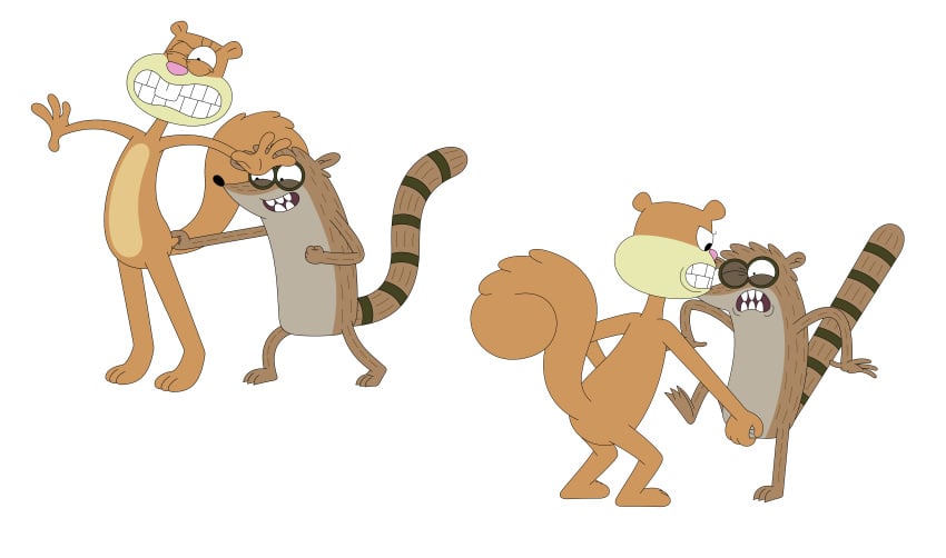 Rigby (Cartoon Network) Rule 34 Image