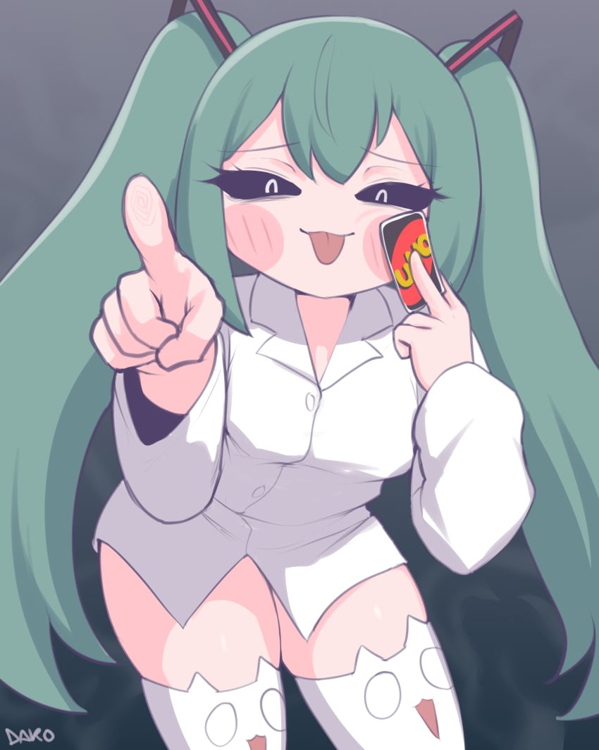 Hatsune Miku (Mimukauwa Nice Try (Vocaloid)) Rule 34 Image