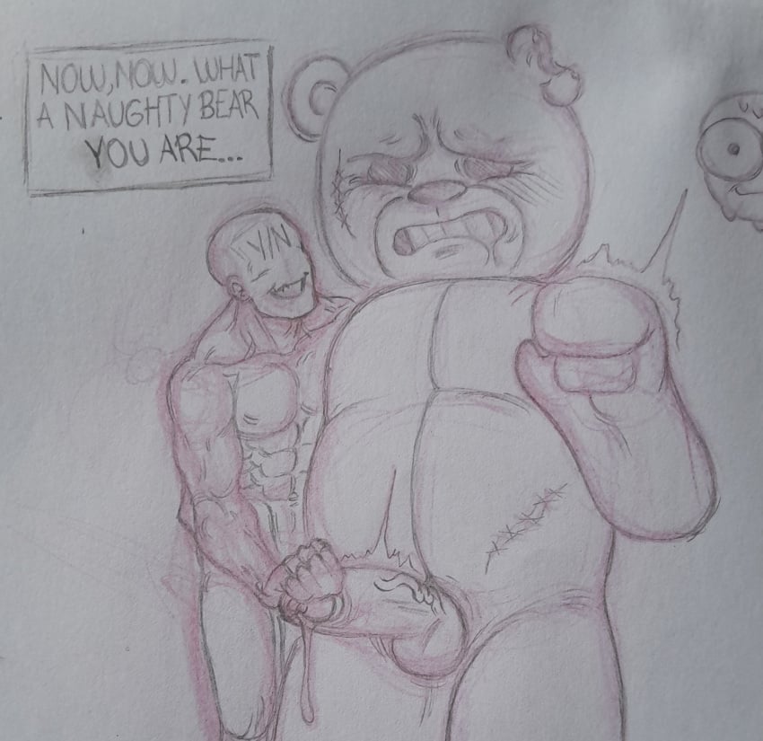 Anonymous Male (Naughty Bear) Rule 34 Image