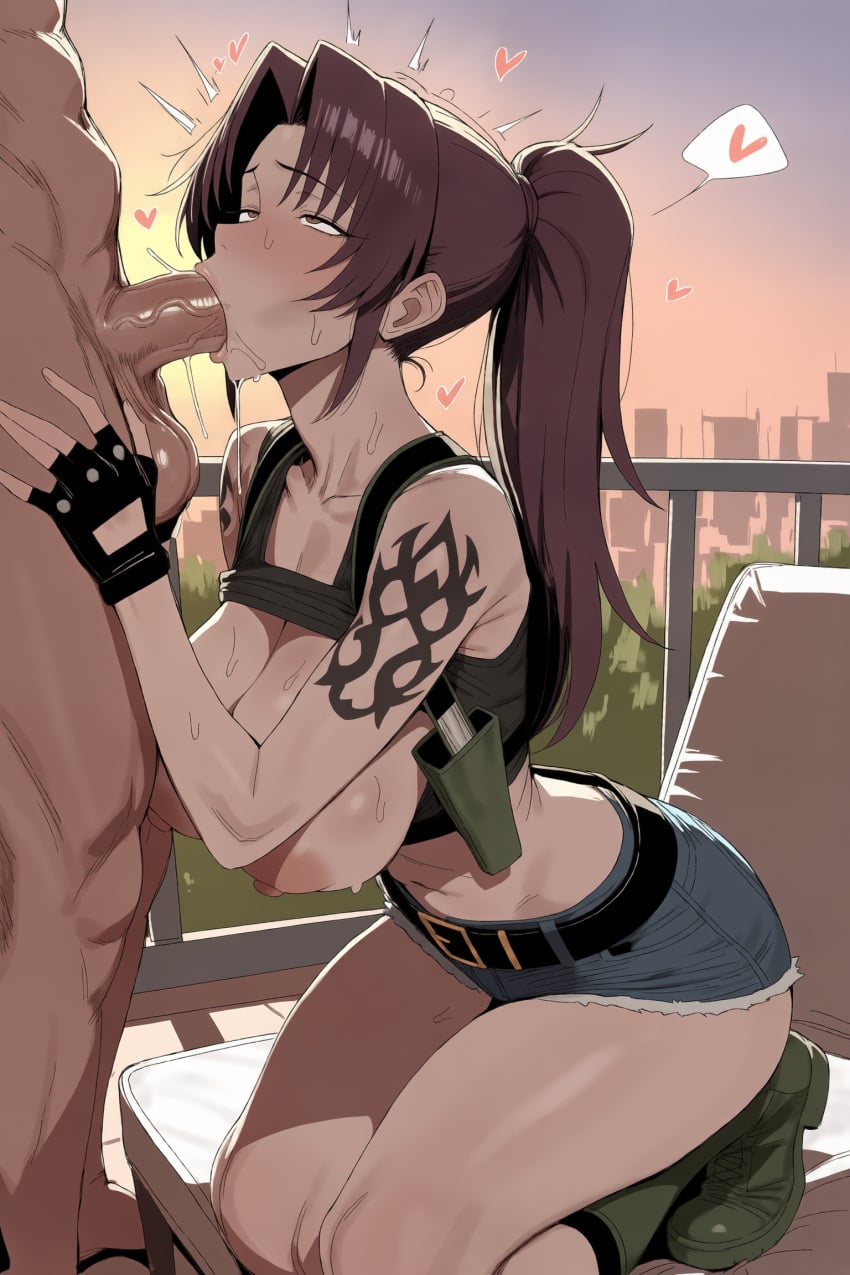 Revy (Black Lagoon) Rule 34 Image