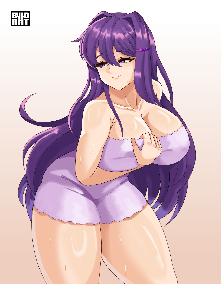 Yuri (Doki Doki Literature Club) Rule 34 Image