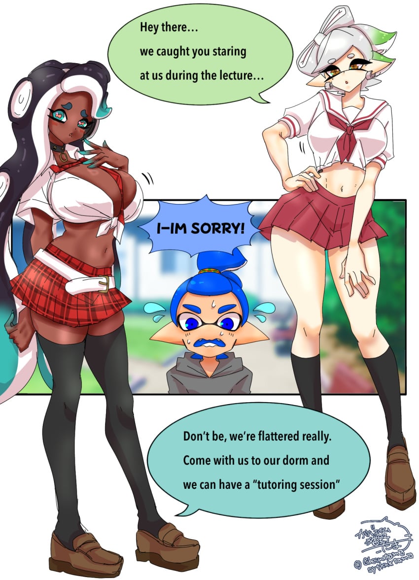 Inkling Boy (Splatoon) Rule 34 Image