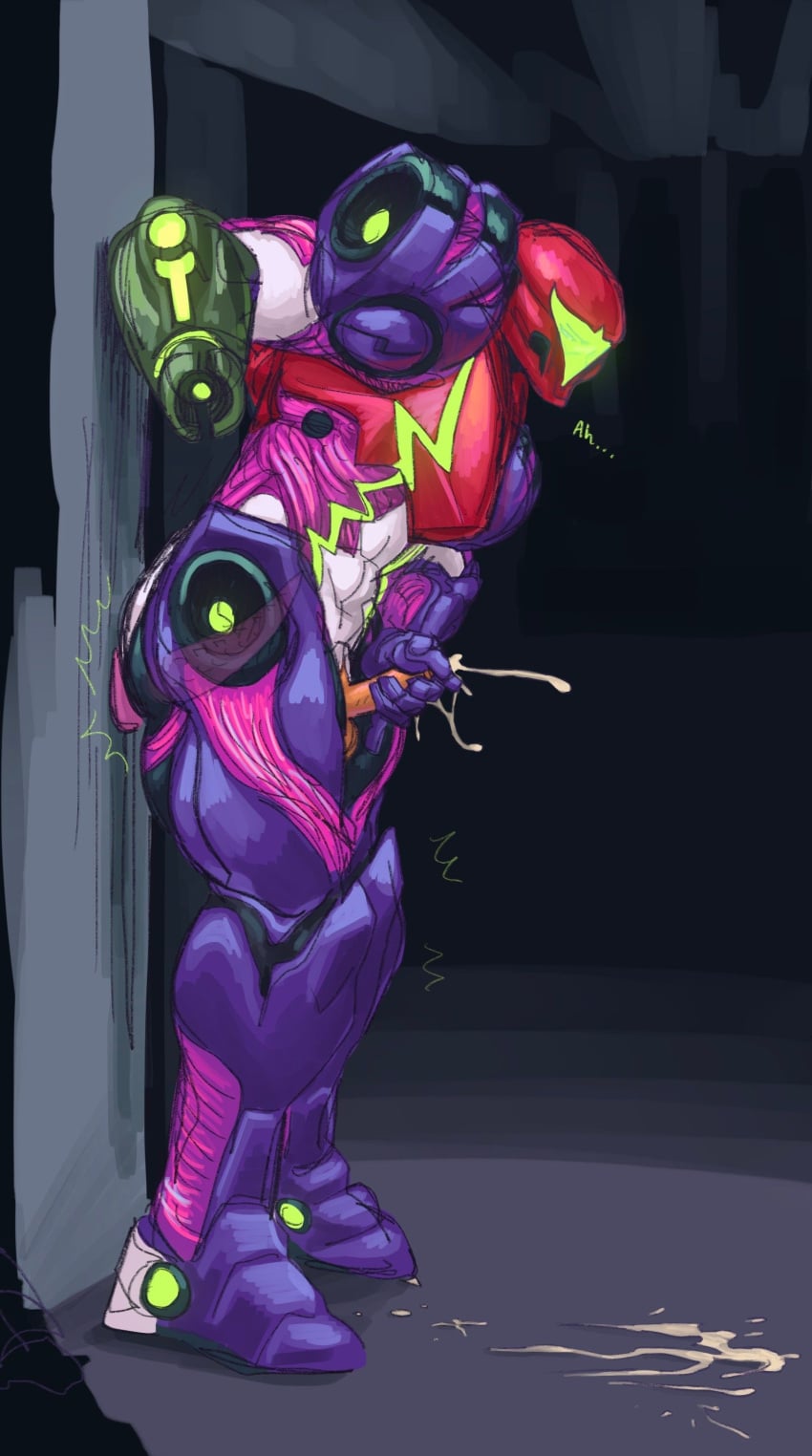 Armored Samus (Metroid) Rule 34 Image