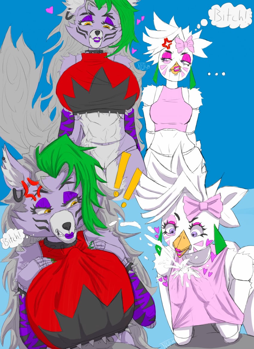 Glamrock Chica (Fnaf) Rule 34 Image