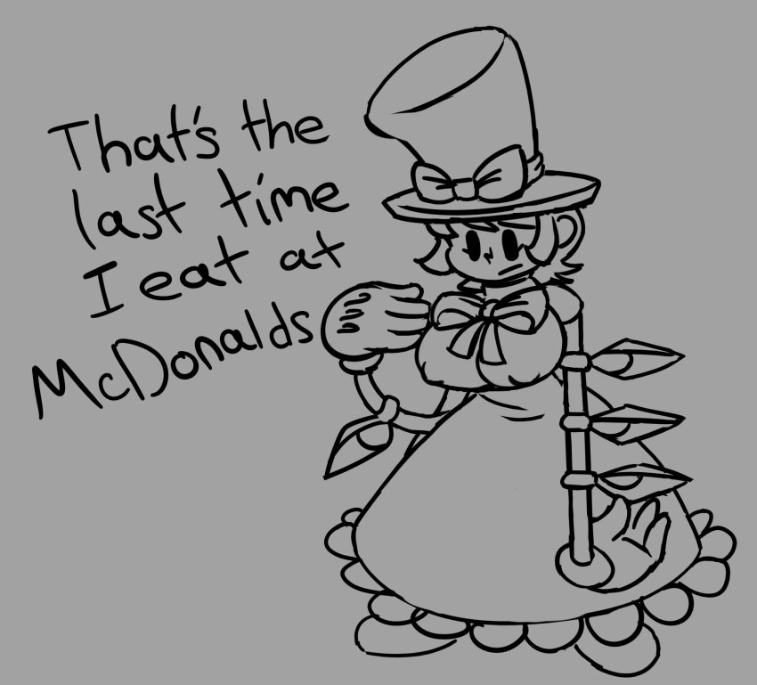 1girls bowtie breast_expansion breasts clothed cute dress female funny goody2shoos large_breasts nonude peacock_(skullgirls) sketch skullgirls tophat