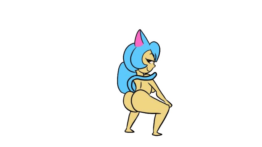 animated cat_ears cat_tail cece color colored latenightsexycomics tagme twerking