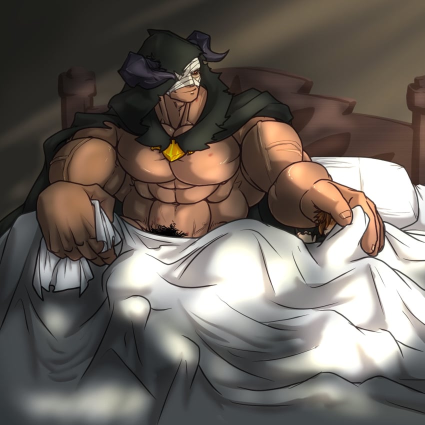 2boys abs age_difference bandaged_face bandaged_head bara bed bedroom big_dom_small_sub big_muscles big_pecs brown_hair daddy dilf dominant_humanoid dominant_male draph draph_race_(granblue_fantasy) duo gay gran_(granblue_fantasy) granblue_fantasy hood hood_only horn horned_humanoid horns huge_muscles human human_on_humanoid humanoid humanoid_dominating_human humansub hunk interspecies kaltet0818 larger_humanoid larger_male male male/male male_only masked_male muscular muscular_humanoid muscular_male navel nude older_dom_younger_sub older_humanoid older_male older_man_and_younger_boy older_on_young pecs pubic_hair red_eyes size_difference sleeping smaller_human smaller_male submissive submissive_human submissive_male vaseraga younger_human younger_male