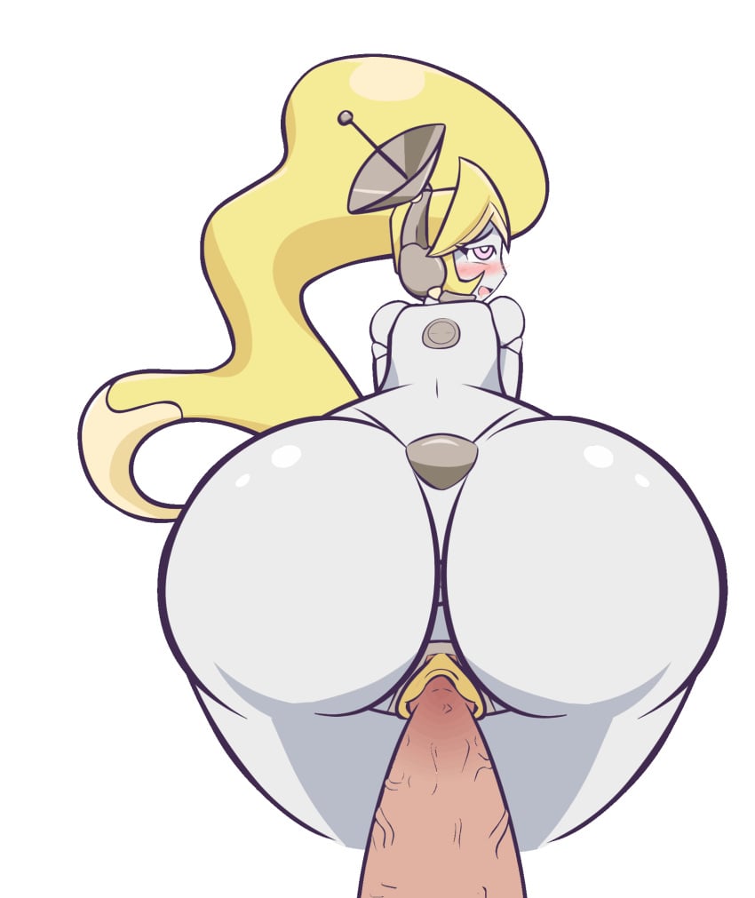 android animated ass bent_over blonde_hair female looking_pleasured pivot pivot_(zedrin) pv-02_pivot robot robot_girl tagme vaginal_sex zedrin