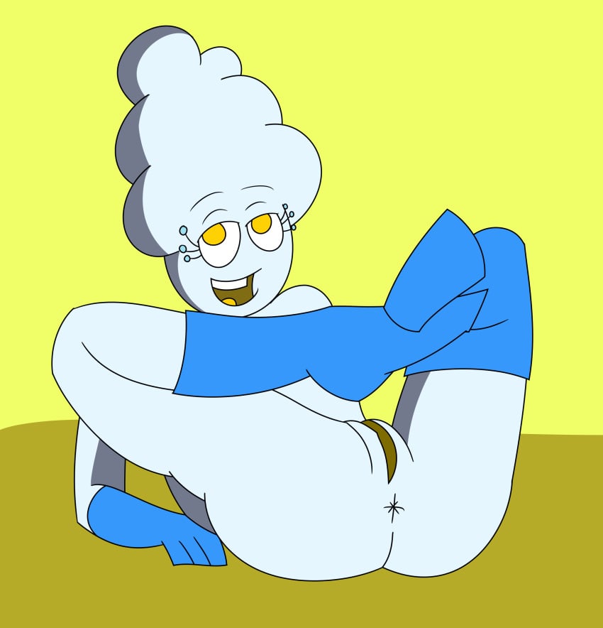 mrnormalnsfw naked ok_k.o.!_let's_be_heroes partially_clothed pussy sitting sunshine_(okko)