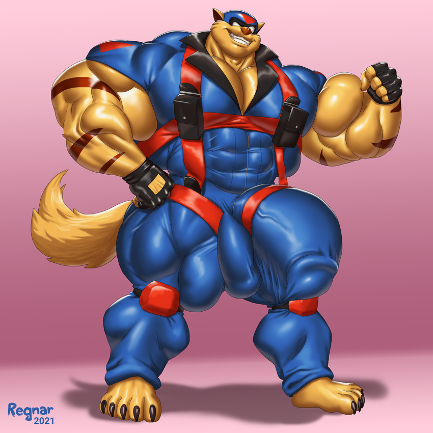 abs anthro_only biceps bodybuilder chance_furlong furry furry_only hyper hyper_balls hyper_genitalia hyper_muscles hyper_penis hyper_testicles male male_focus male_only muscle muscles muscular muscular_anthro muscular_arms muscular_ass muscular_back muscular_legs muscular_male muscular_thighs nipples pecs regnar solo swat_kats veins veiny_penis