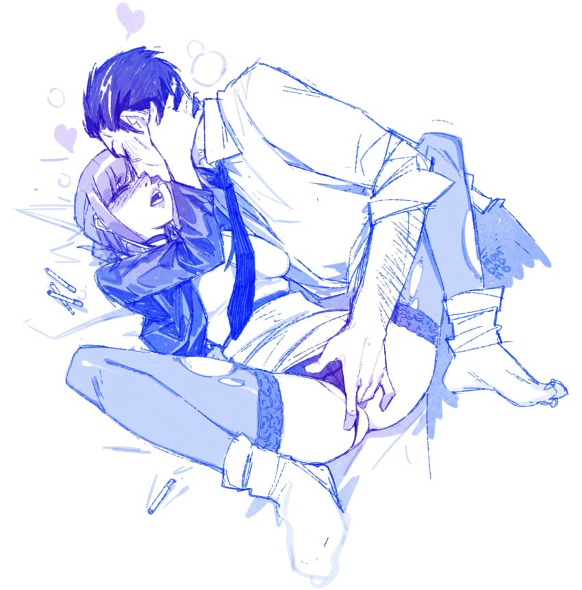 Sasaki (Super No Ura De Yani Suu Futari) Rule 34 Image