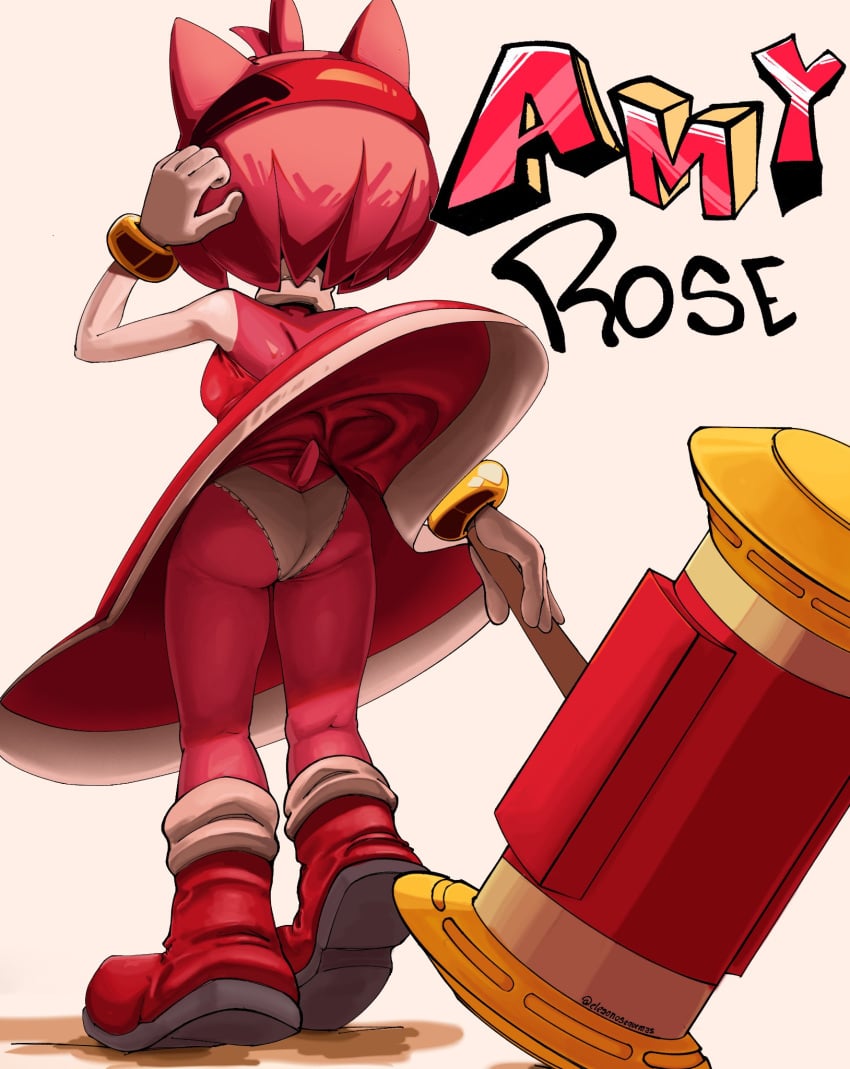 Amy Rose (Sega) Rule 34 Image