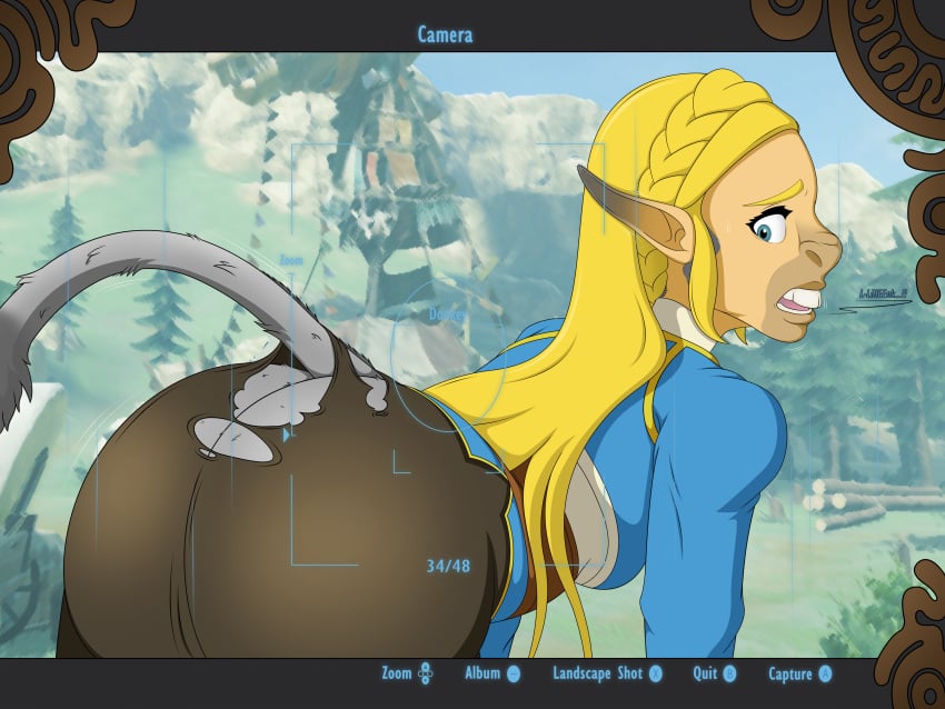 Princess Zelda (Breath Of The Wild) Rule 34 Image