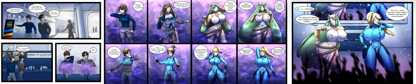 2girls ass_expansion bimbo bimbofication breast_expansion corruption female gender_transformation huge_ass huge_breasts keygii metroid mtf_transformation multiple_girls palutena samus_aran transformation transformation_sequence