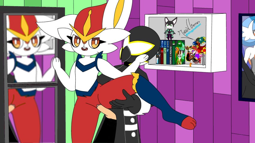 16:9 1girls 2d albedo_(whygenamoon) alien alien_humanoid animated anthro braixen cinderace crossover duo elemental_creature elemental_humanoid female female_cinderace female_penetrated female_pokemon feral from_behind_(disambiguation) gardevoir genitals gif hi_res human humanoid interspecies kono_subarashii_sekai_ni_shukufuku_wo! light_fast_luz_negra_(whygenamoon) male male/female male_human/female_pokemon male_penetrating male_penetrating_female mammal mega_evolution mega_gardevoir mineral_fauna mineral_humanoid motion_tweening nintendo penetration penile penile_penetration penis penis_in_pussy petrosapien pokémon_(species) pokemon pokemon_(species) pokemon_ss pokephilia pussy sex short_playtime standing standing_sex strelizia vaginal_penetration video_games vulpimancer whygenamoon widescreen