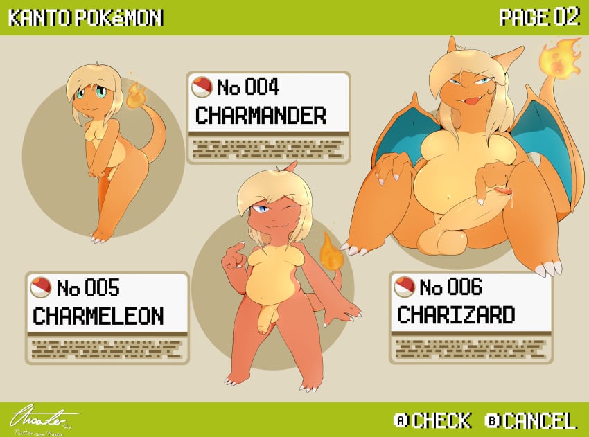 1futa absurd_res age_progression anthro ass balls belly big_balls big_belly big_breasts big_penis bodily_fluids breasts charizard charmander charmeleon cum cum_drip dragon dripping english_text erection evolution foreskin fupa futa_only futanari genital_fluids genitals glans group heavy_balls hi_res intersex lizard nails navel nintendo nude obese open_mouth overweight overweight_anthro paws penis pinup pokédex pokémon_(species) pokemon pokemon_(species) pose precum reptile scalie slightly_chubby smug solo teeth teeth_showing text thaasteo thick_thighs tongue video_games