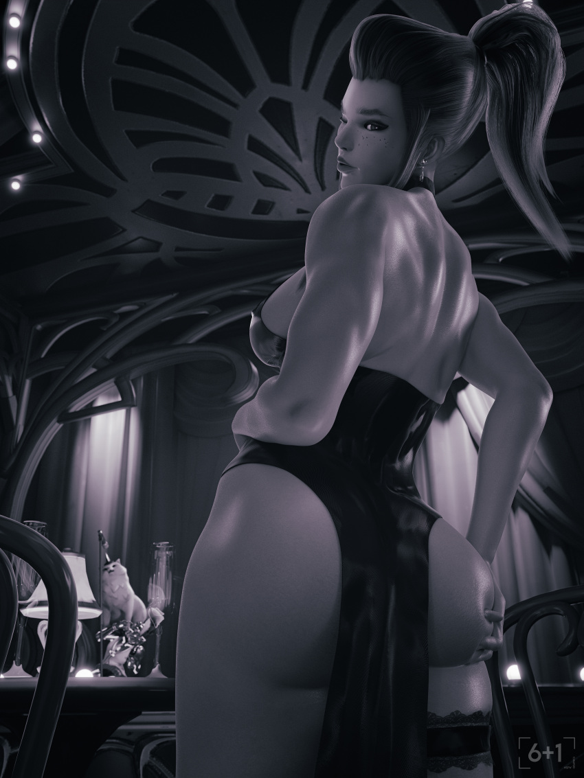 Brigitte (Overwatch) Rule 34 Image